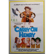 Carry on Henry - Original 1972 U.K. Peters Rogers One Sheet Carry on Henry - Original 1972 U.K. Peters Rogers One Sheet